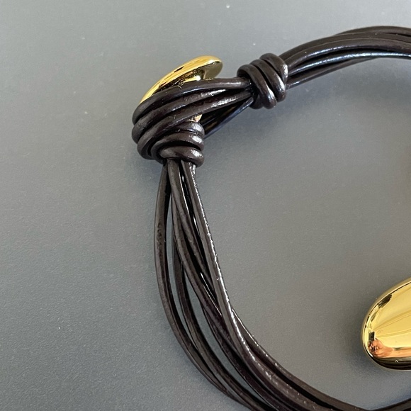 UNO de 50 Bracelet • Butterfly effect • Gold plated • Size M - Picture 9 of 14